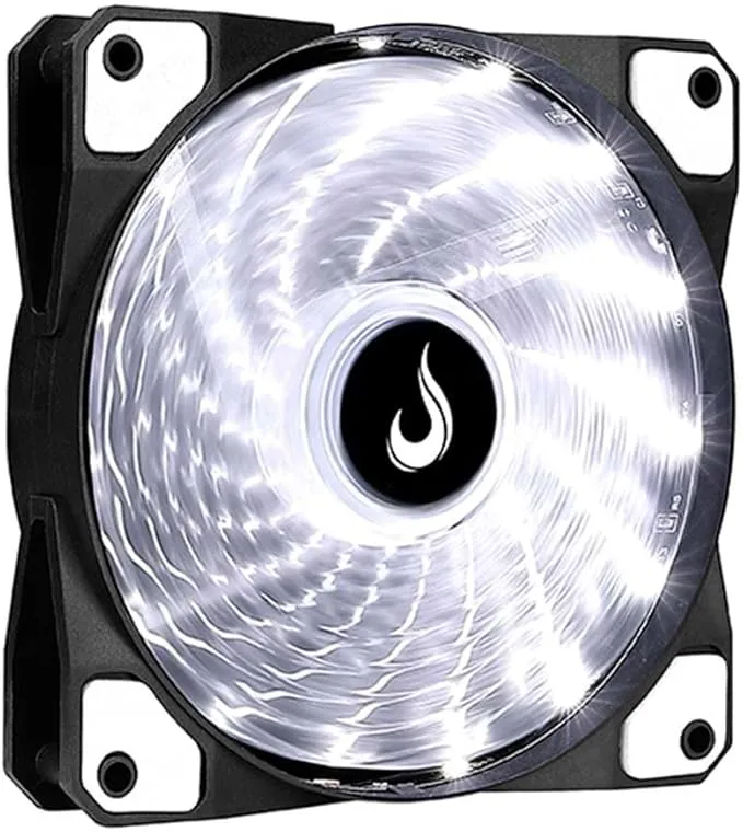 Cooler Fan Rise Mode Wind W1 120mm Led Branco Rm-wn-01-bw