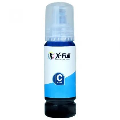 Garrafa de tinta Epson 544 compatível primeira linha 65ml - Ciano