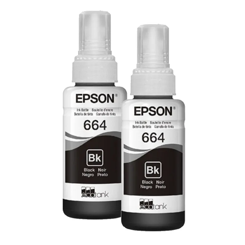 GARRAFA DE TINTA PACK DUPLO T664120-2P PRETO EPSON