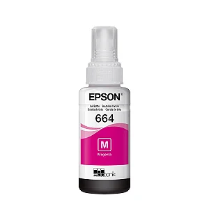 GARRAFA DE TINTA T664320-AL MAGENTA 70 ML EPSON ORIGINAL NACIONAL