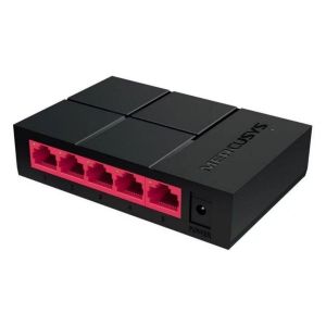 Hub Switch Mercusys MS105G 5 Portas - 10/100/1000Mbps