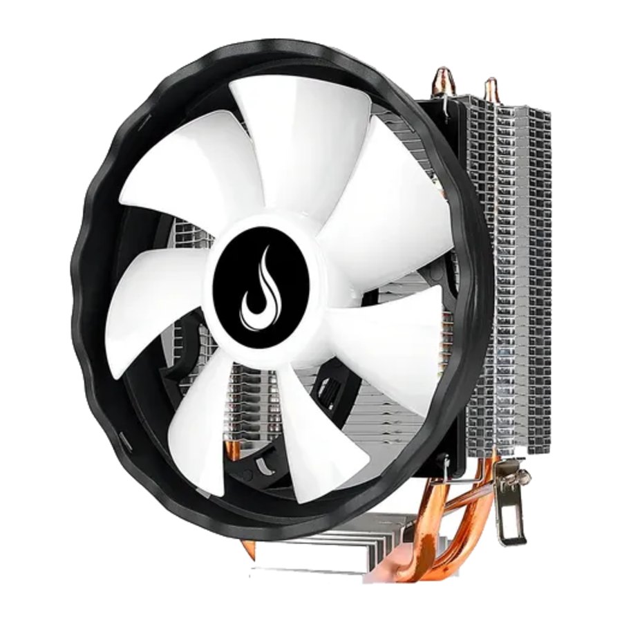 Air Cooler Gamer | Rise Mode | Z4 White | Intel E Amd LED Sem Led