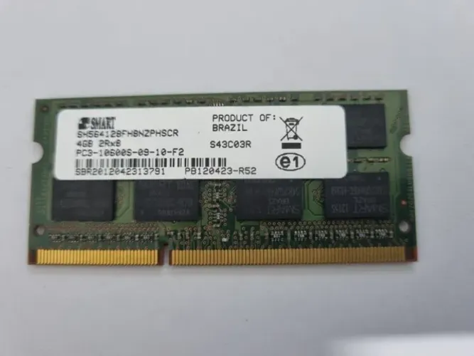 MEMÓRIA RAM DDR3 4GB NOTEBOOK