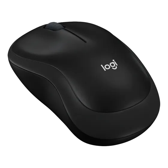 Mouse M185 Sem Fio A Pilha Usb Mini Receiver Preto Logitech Preto
