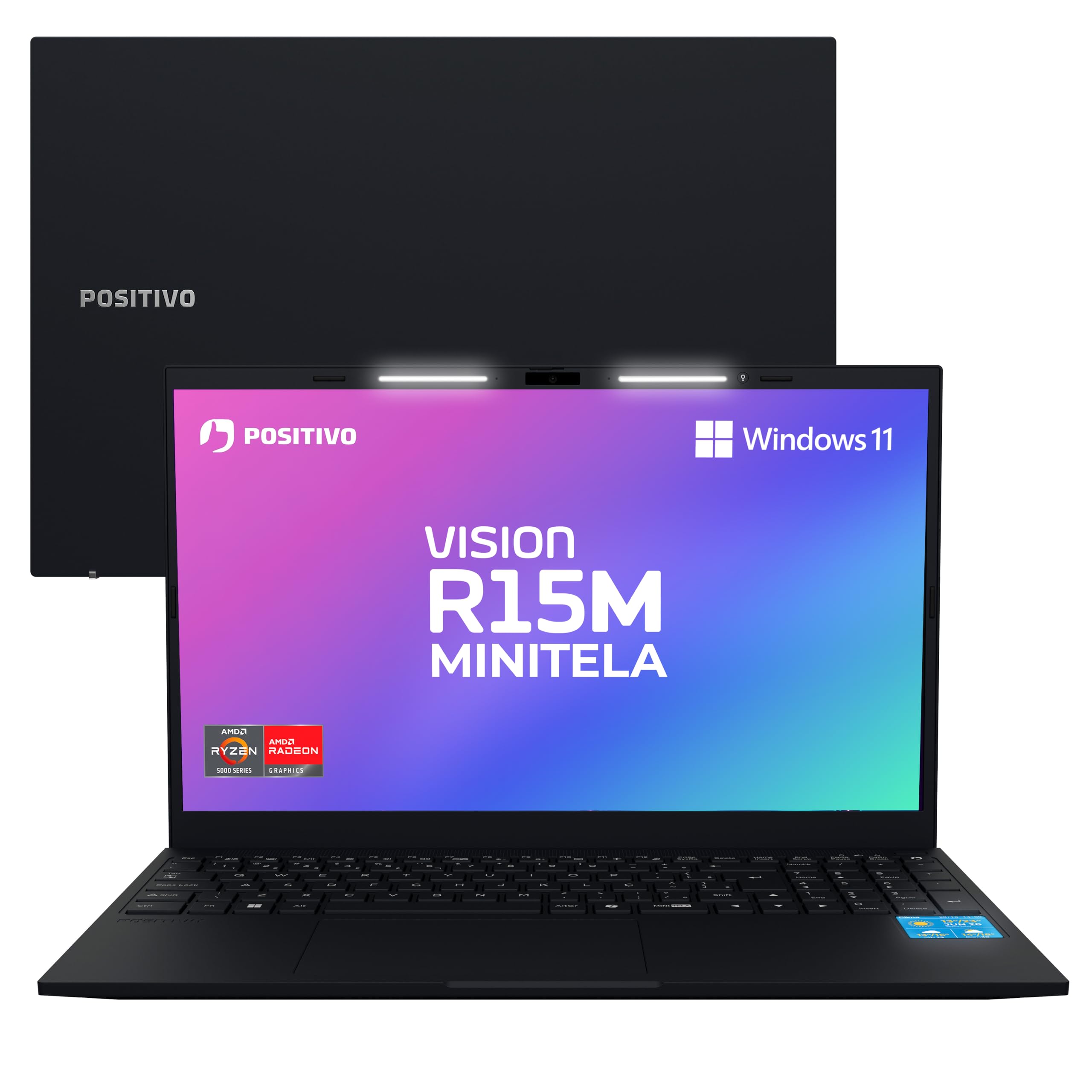 NOTEBOOK POSITIVO VISION R15M / RYZEN 7 5825U / 8GB RAM / 256GB SSD / 15.6" FHD IPS