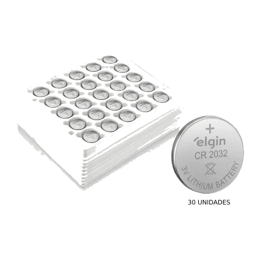 Bateria Pilhas Elgin Cr2032 Bulk