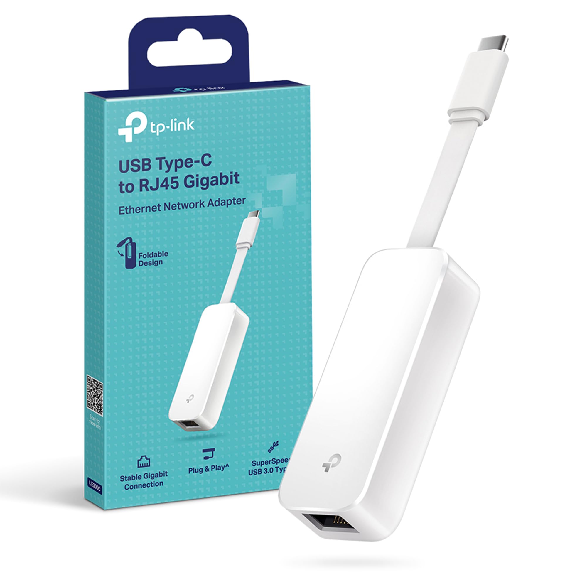 REDE ADAP TP LINK UE300C TYPE-C 3.0 ETHERNET GIGABIT