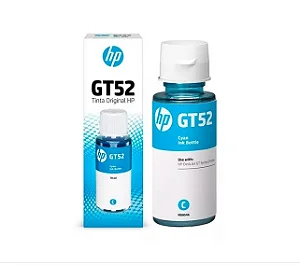 REFIL DE TINTA HP GT52 CIANO 70ML COMPATÍVEL PRIMEIRA LINHA