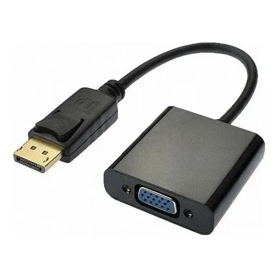 Cabo Adaptador Cnversor Vídeo Displayport Para Vga