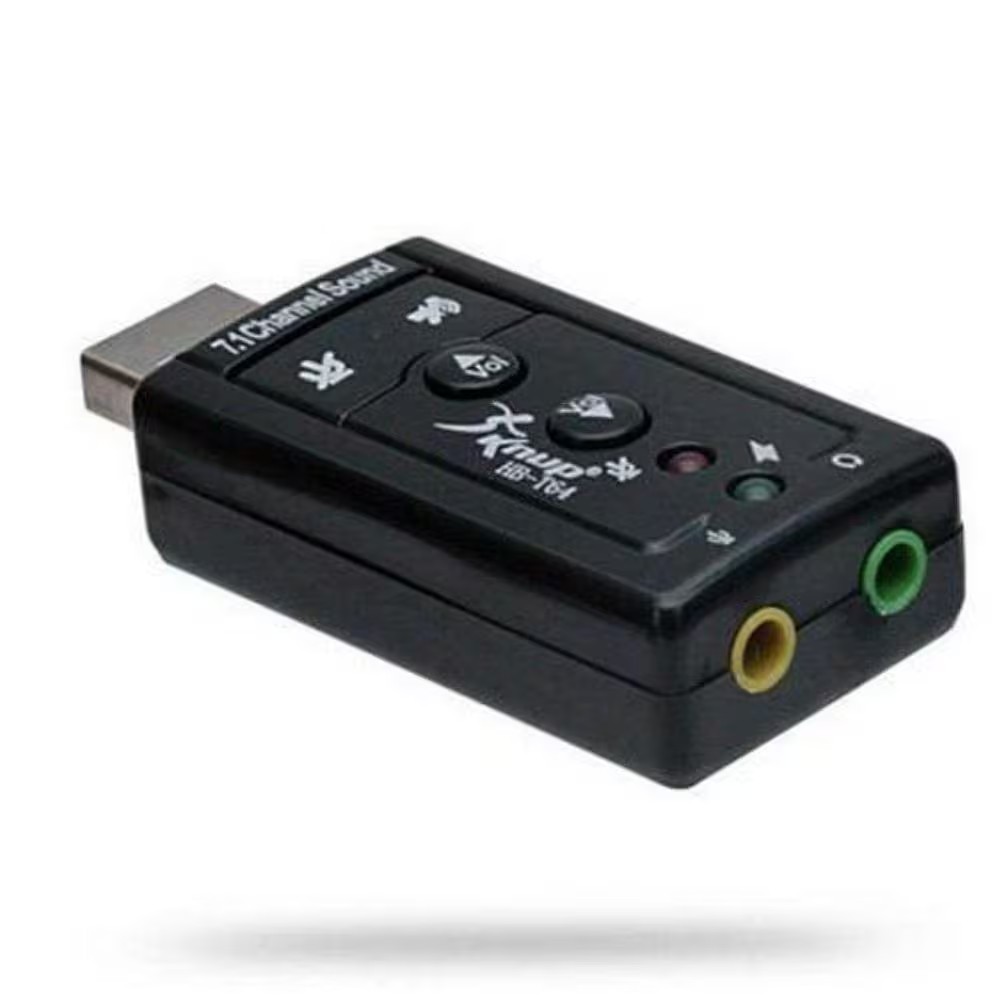 Adaptador de Som USB P2 X 2 PORTAS