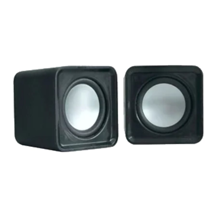 CAIXA DE SOM 2.0 4W RMS (2Wx2) PRETO SP-8900 USB K-MEX