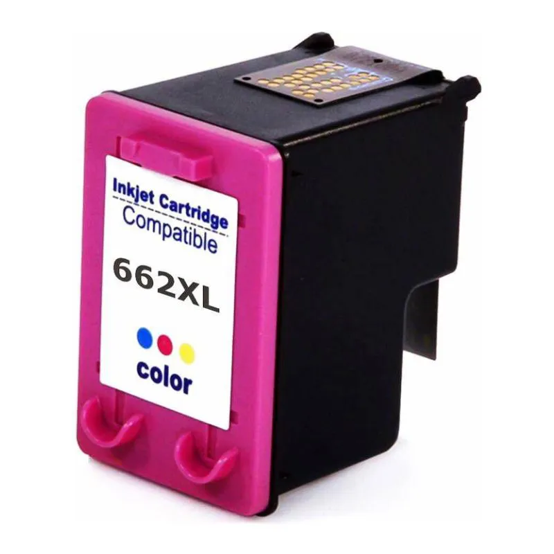 Cartucho Compatível HP 662XL 10ml Colorido - Colortek