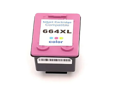 Cartucho Compatível HP 664XL 12ml Colorido - Colortek