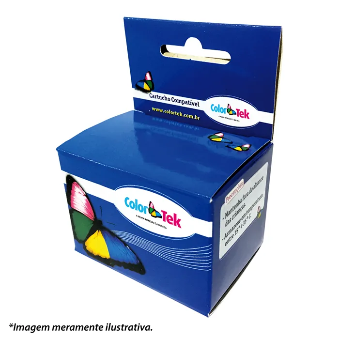 Cartucho Compatível HP 664XL 14 ml Preto Compatível - Colortek