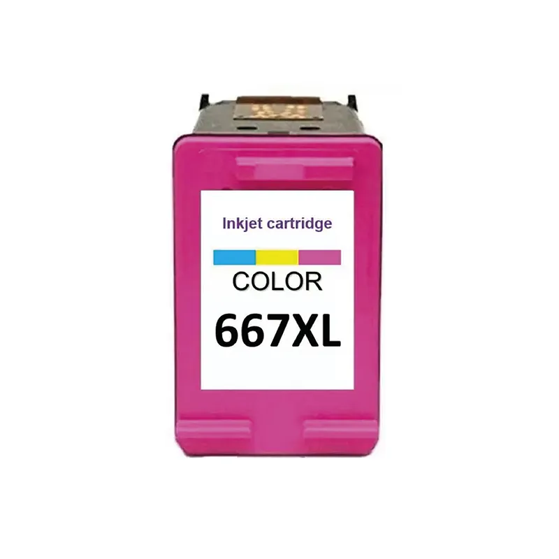 CARTUCHO HP 667 XL COLOR 13ML MICROJET COLORTEK