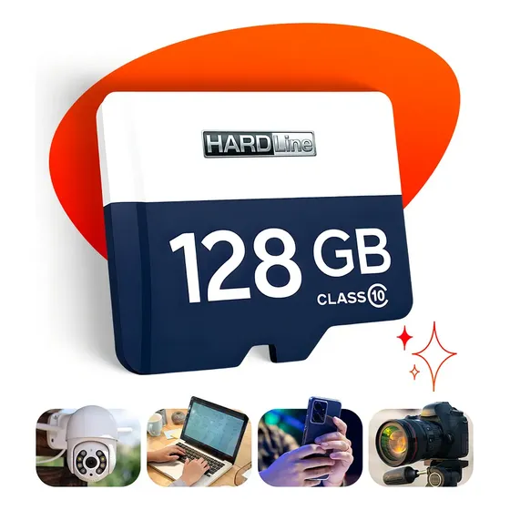 Cartão De Memória 128 Gb Micro Sd Classe 10 Ultra 100mb/s